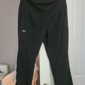 Petite maternity scrub pants